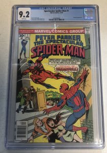 Peter Parker The Spectacular Spider-Man (1976) # 1( CGC 9.2 ) Gerry Conway Story