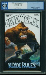Cavewoman #4 (1994) PGX 9.0 VFNM