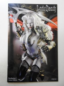 Lady Death: Retribution #1 Armor Edition NM Condition! Signed W/ COA!