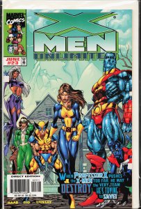 X-Men Unlimited #23 Direct Edition (1999) X-Men