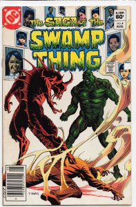 The Saga of Swamp Thing #4 (1982) Swamp Thing