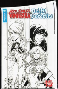 Red Sonja and Vampirella Meet Betty and Veronica #1 Cover I (2019) Vampirella