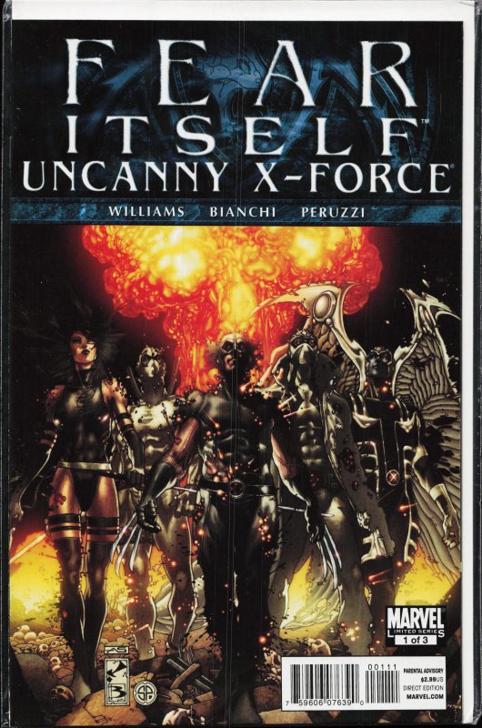 Fear Itself: Uncanny X-Force #1 (2011) X-Force