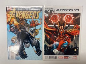 3 MARVEL COMICS Avengers Initiative #2 Original Sin #29 Savage Annual #1 34 KM5
