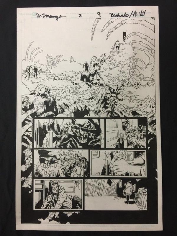 Doctor Strange #2 Page 9 Original Comic Art 2015- Al Vey Chris Bachalo