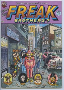 FREAK BROTHERS #4 - 3.0, OW-W - Comix - 6th printing