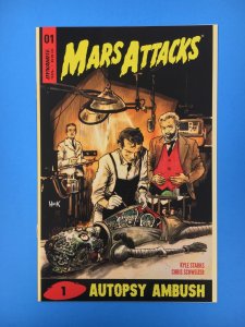 Mars Attacks #1 Cover D Robert Hack (2018)