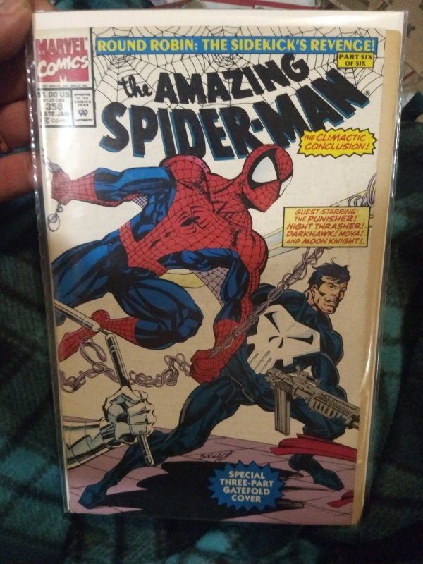 The Amazing Spider-Man #358 NM Direct Edition