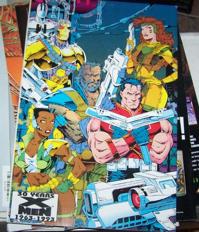 Cable #1  1993 Marvel -MEN  mutant  NATE SUMMERS  GOLD FOIL COVER WEAPON X