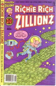 RICHIE RICH ZILLIONZ (1976-1982) 21 VF May 1980 COMICS BOOK