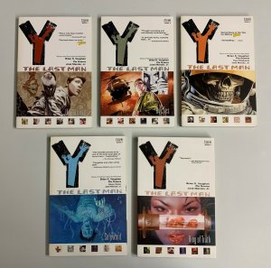 Y The Last Man Vol. 1-10 Paperback 2002 Complete Set Brian K. Vaughan