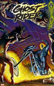 (2019) GHOST RIDER #1 1:25 MARK TEXEIRA  Variant Cover