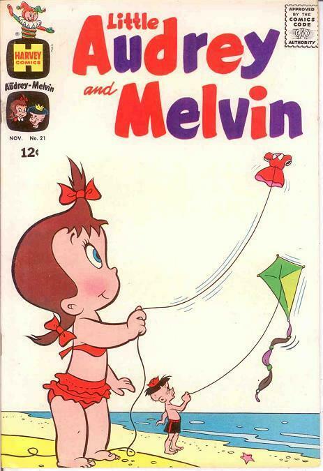 LITTLE AUDREY & MELVIN (1962-1973) 21 VF-NM   Nov. 1965 COMICS BOOK