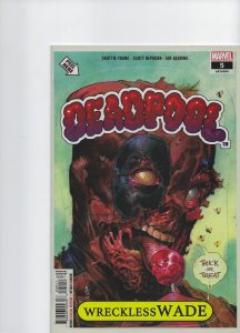 Deadpool #5 (2018)marvel comic book, garbage pail kids variant Near Mint