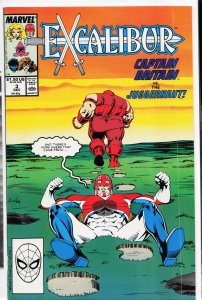 Excalibur #3 (1988) Excalibur