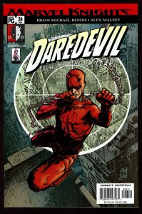 Daredevil #26 Bendis/Maleev Starts (Dec 2001, Marvel)  9.2 NM-