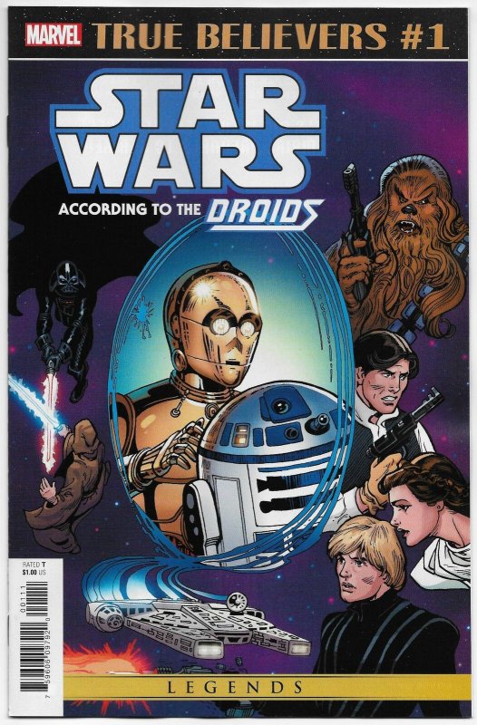 True Believers Star Wars According To Droids #1 Reprints Issue #6 (Marvel) NM