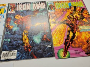 4 Marvel Comic Books Invincible Ironman #1 2 3 4 Heroes Return 37 TJ2