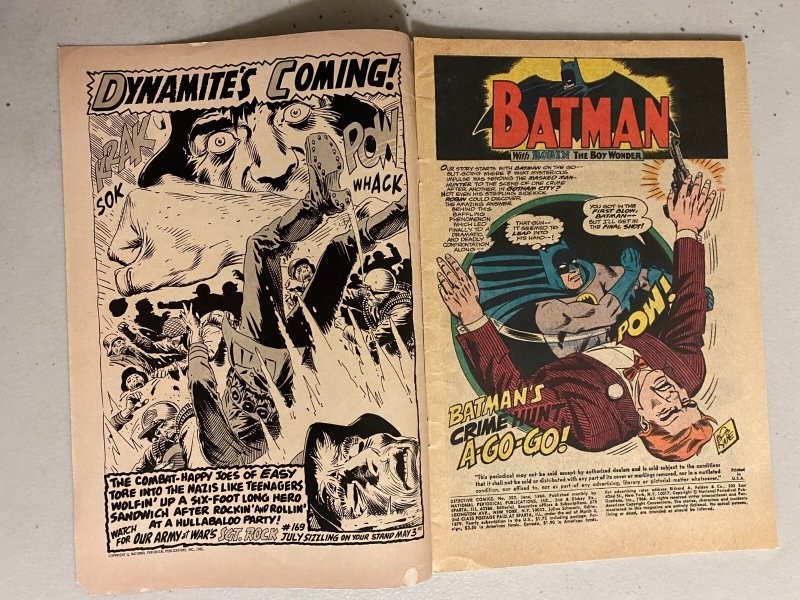 Detective Comics #352 Crime Hunt A-Go-Go 3.5 (1966)