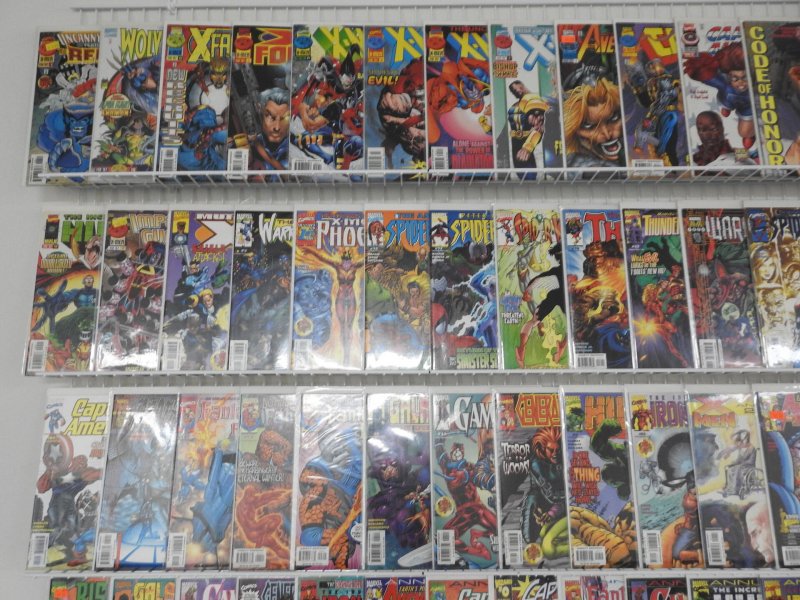 Huge Lot 120+ Comics W/ Avengers, Spider-Man, X-Men, Hulk+ Avg VF+ Condition!