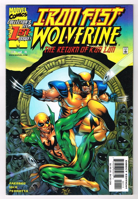 Iron Fist: Wolverine #1 (2000)  Marvel Comics Collectors Item 1st Issue