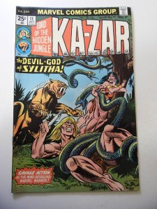 Ka-Zar #11 (1975) FN/VF Condition