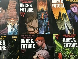 ONCE AND FUTURE#1-13 VF/NM LOT FIRST PRINT BOOM STUDIOS COMICS 