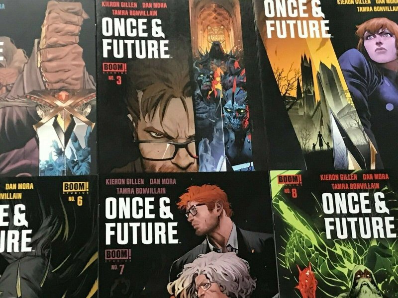 ONCE AND FUTURE#1-13 VF/NM LOT FIRST PRINT BOOM STUDIOS COMICS 