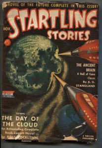 Startling Stories --November 1942-- Ross Rocklynne--AG Stangland--Rare Pulp M...
