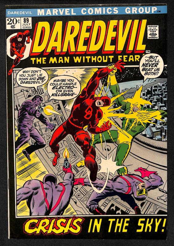 Daredevil #89 FN/VF 7.0 Marvel Comics