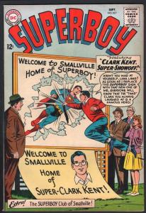 SUPERBOY #107-1963-smallville-DC SILVER AGE-VF VF