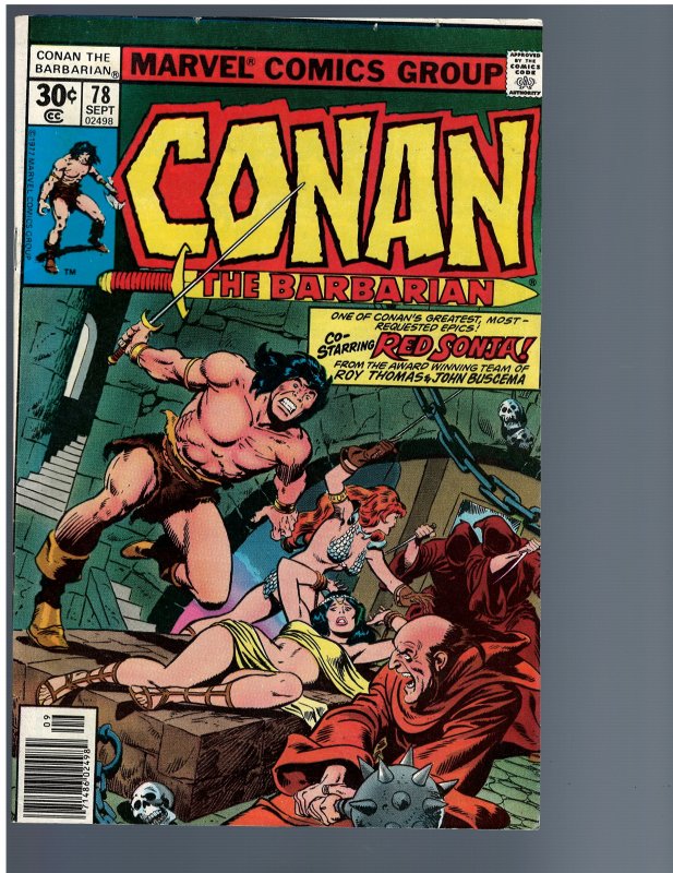 Conan the Barbarian #78 (1977)