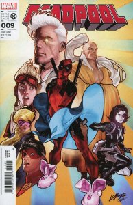 Deadpool #9 2023 Villalobos Cover B Marvel Comics H09