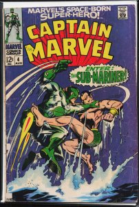 Captain Marvel #4 (1968)