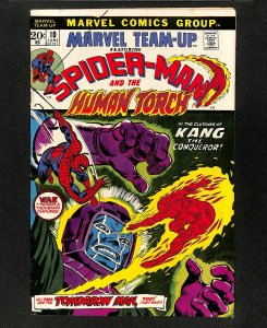 Marvel Team-up #10 Kang!