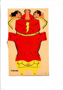 Captain Marvel Flying Paper Toy  - COMPLETE - Shazam! (7.5/8.0) 1944