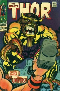 Thor #155 GD ; Marvel | low grade comic 2nd Appearance Mangog