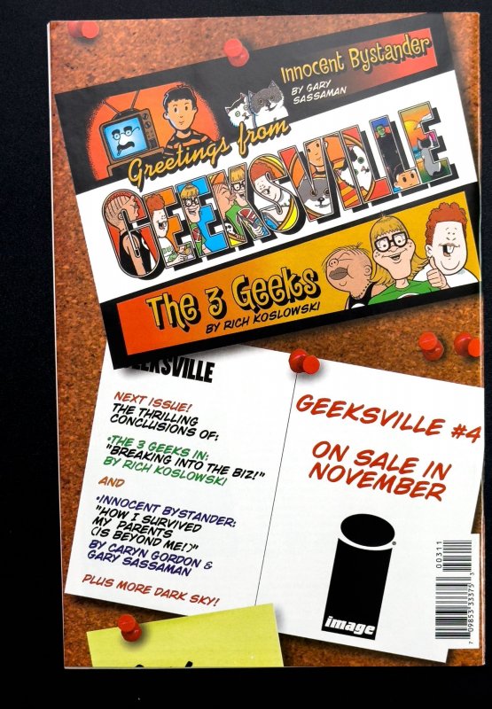 Geeksville #0-5 (2000) [Lot 6 bks] Scarce -Image Comics - VF/NM