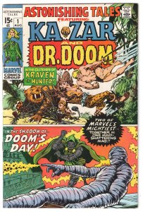Astonishing Tales #1 (1970) Doctor Doom