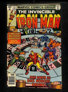 Iron Man #123 VG 4.0 Newsstand Variant early Demon in a Bottle!