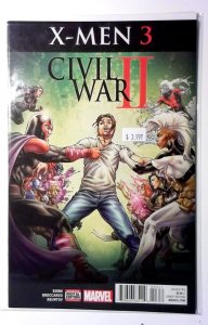 Civil War II: X-Men #3 (2016) Marvel Comics 1st Print Comic Book