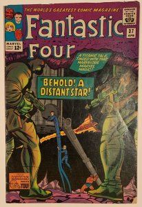 (1965) THE FANTASTIC FOUR #37 “Behold A Distant Star!”