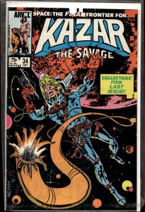 Ka-Zar the Savage #34 (1984) Ka-Zar