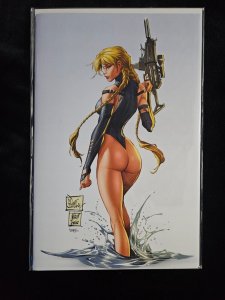 Guns & Angels #1 - Dave Santana - Kickstarter Variant Cover