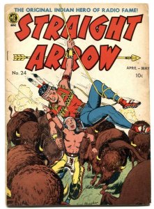 Straight Arrow #24 1952 - Western comic book VG