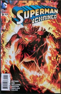 SUPERMAN UNCHAINED Comic 9 - Last Issue -  2015 DC Universe New 52 — VF+ Cond 761941314983
