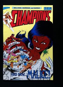 Champions #10  Heroic Publishing Inc Comics 1988 Vf+