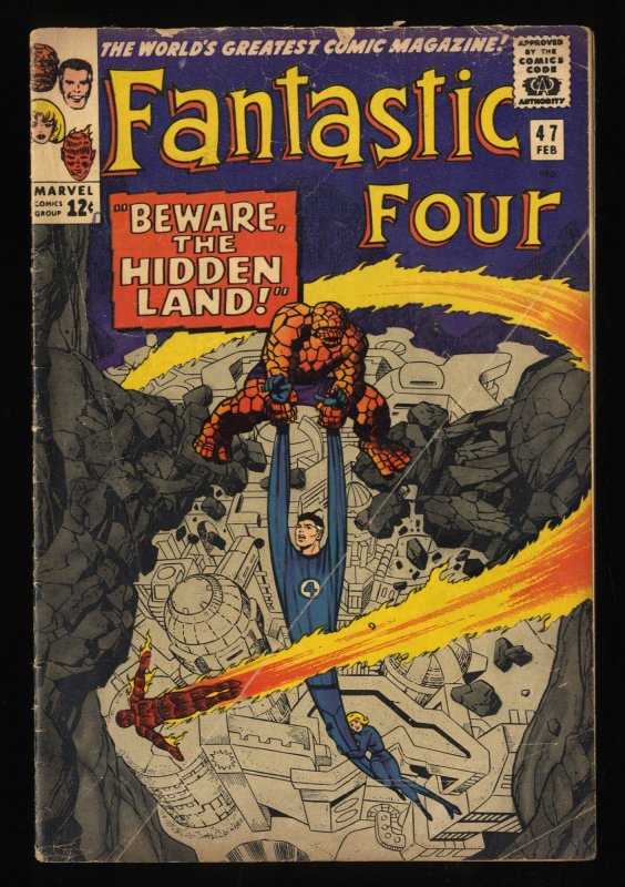 Fantastic Four #47 GD+ 2.5 Marvel Comics