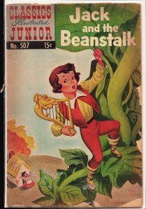 Classics Illustrated Junior #507 (1954) Jack
