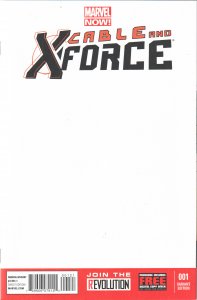 Cable and X-Force #1 Blank Cover (2013) X-Force